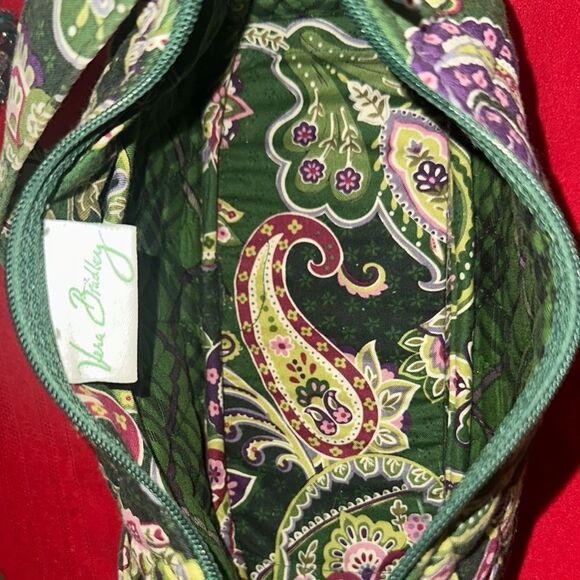 Vera Bradley Paisley Green Women's Bag and Wallet - Picture 12 of 13